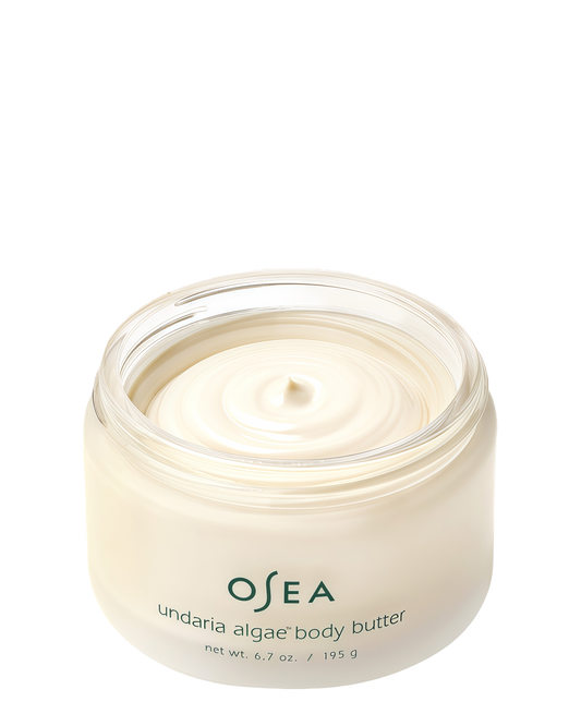 OSEA Undaria Algae™ Body Butter 6.7 oz - For Dry Skin - Ultra Hydrating Whipped Shea Butter + Ceramides - Vegan Skincare & Clean Bodycare - Thick Body Cream - For Extremely Dry Crepey Skin